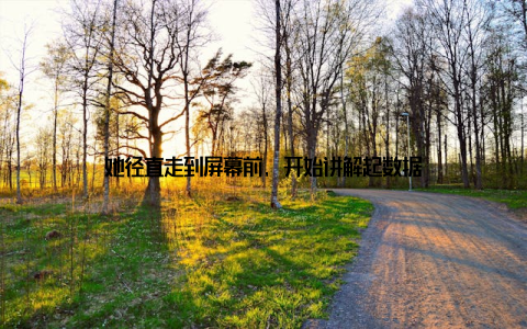 她径直走到屏幕前, 开始讲解起数据