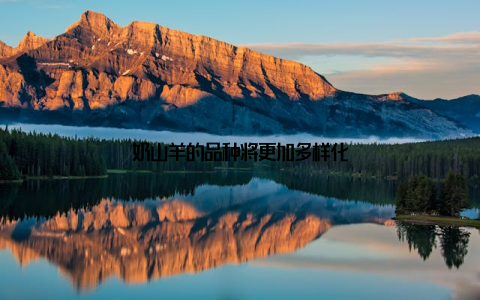 奶山羊的品种将更加多样化