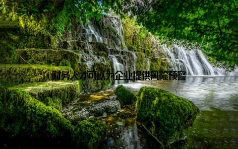 财务人才可以为企业提供风险预警