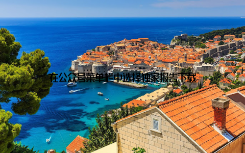 在公众号菜单栏中选择独家报告下载